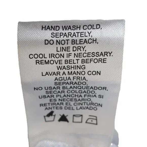 Joie Blue Large Floral Puff Sleeve Belted Mini Dress 8 Coquette Romantic - Picture 9 of 9